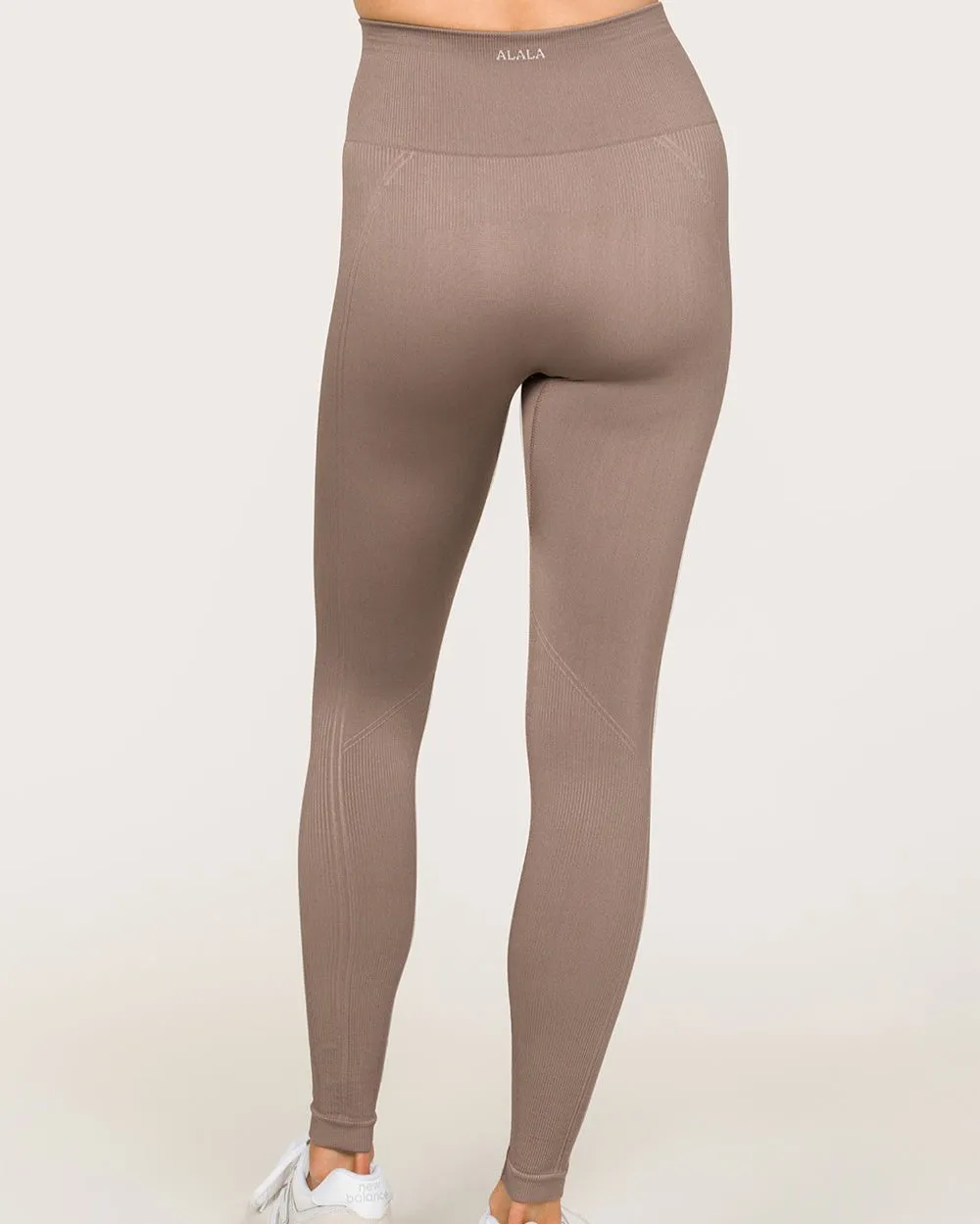 Barre Seamless Leggings Mushroom sold by Boston Proper product image thumbnail 2