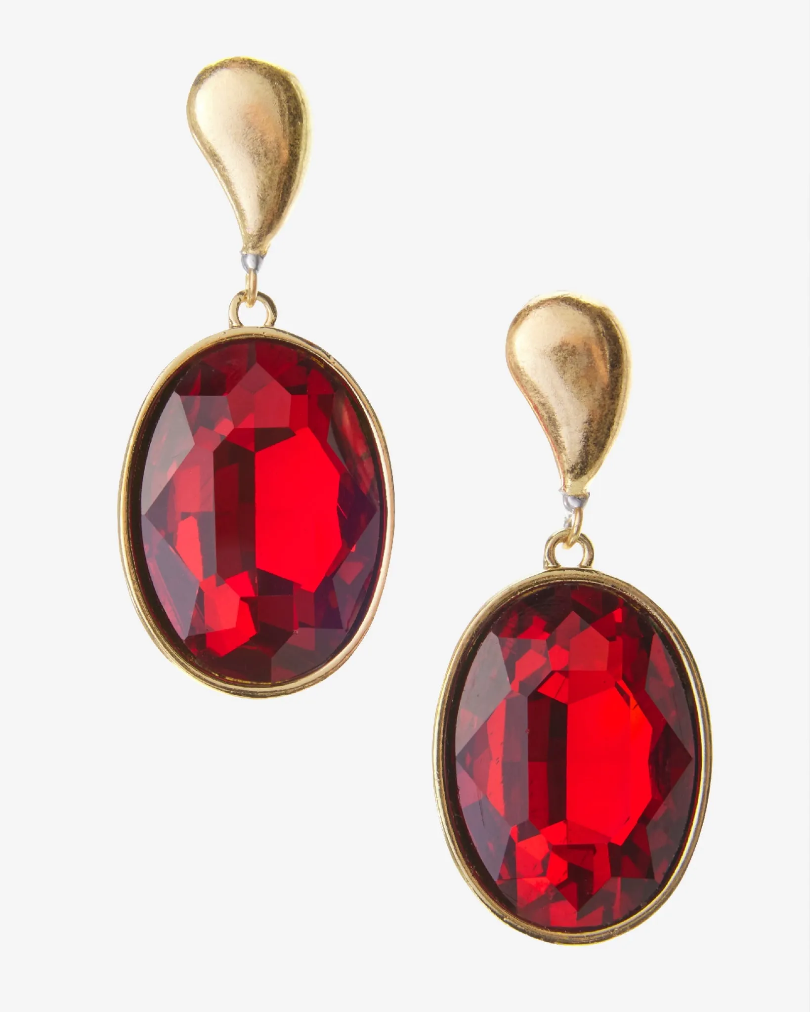 Gem Drop Earring Ruby sold by Boston Proper