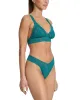 Signature Lace Original Rise Thong Northern Lights Green sold by Boston Proper