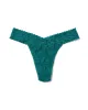 Signature Lace Original Rise Thong Northern Lights Green sold by Boston Proper