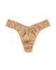 Signature Lace Original Rise Thong Suntan Beige sold by Boston Proper