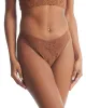 Signature Lace Original Rise Thong Macchiato Brown sold by Boston Proper
