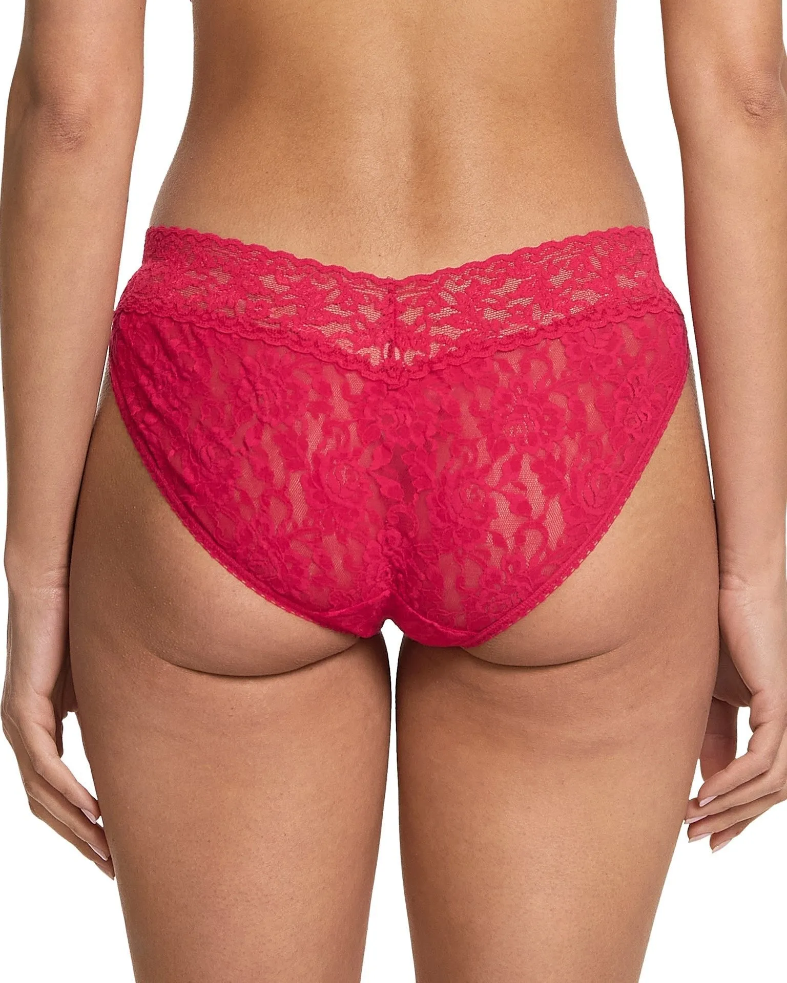 Signature Lace V-Kini Beet Juice Red sold by Boston Proper product image thumbnail 2