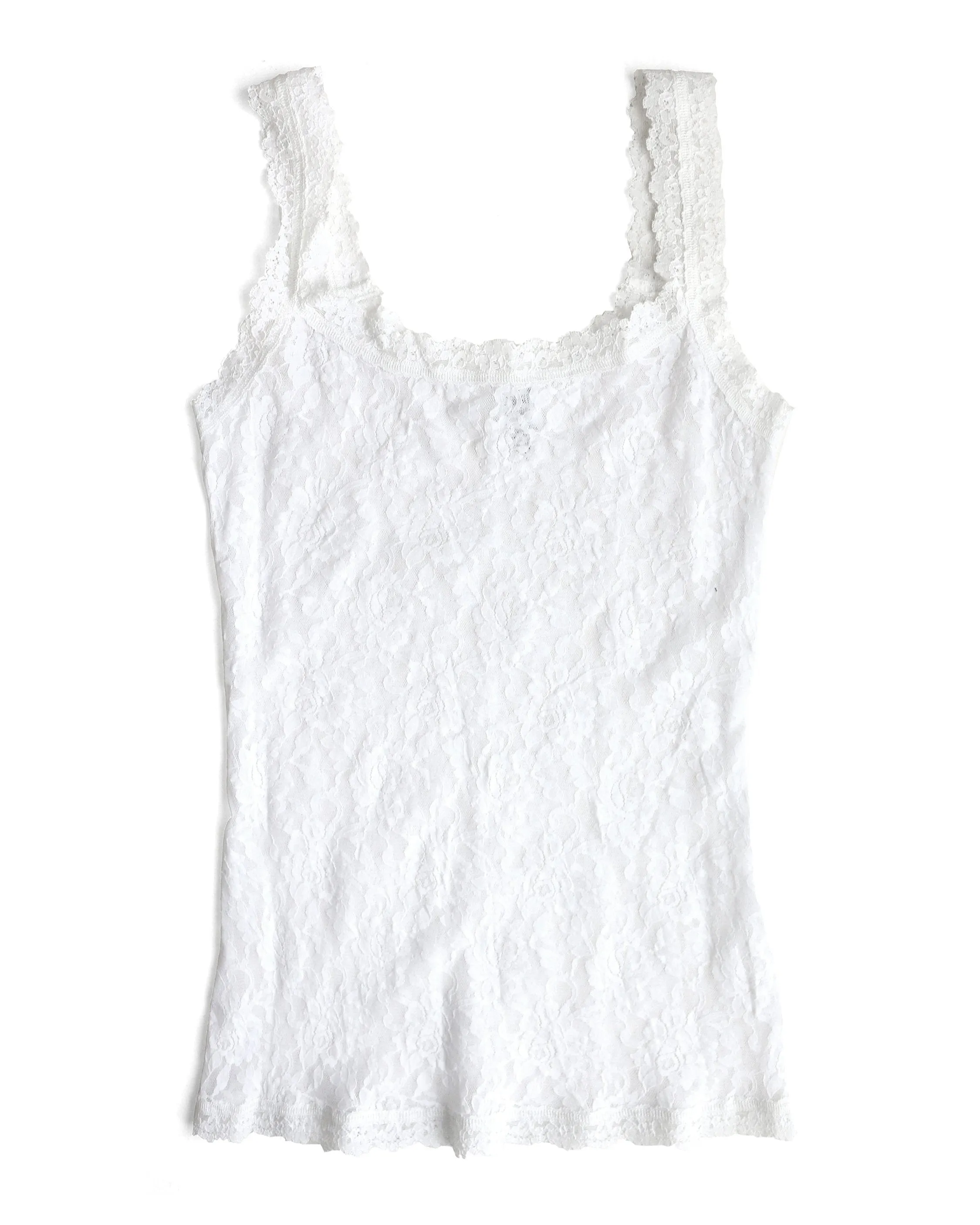 Signature Lace Classic Cami White sold by Boston Proper product image thumbnail 2