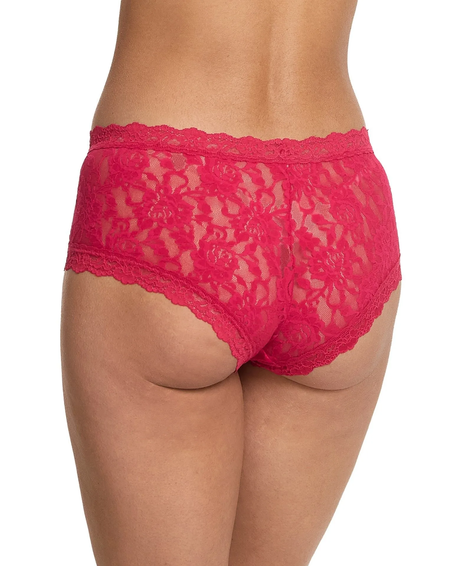 Signature Lace Boyshort Beet Juice Red sold by Boston Proper product image thumbnail 2