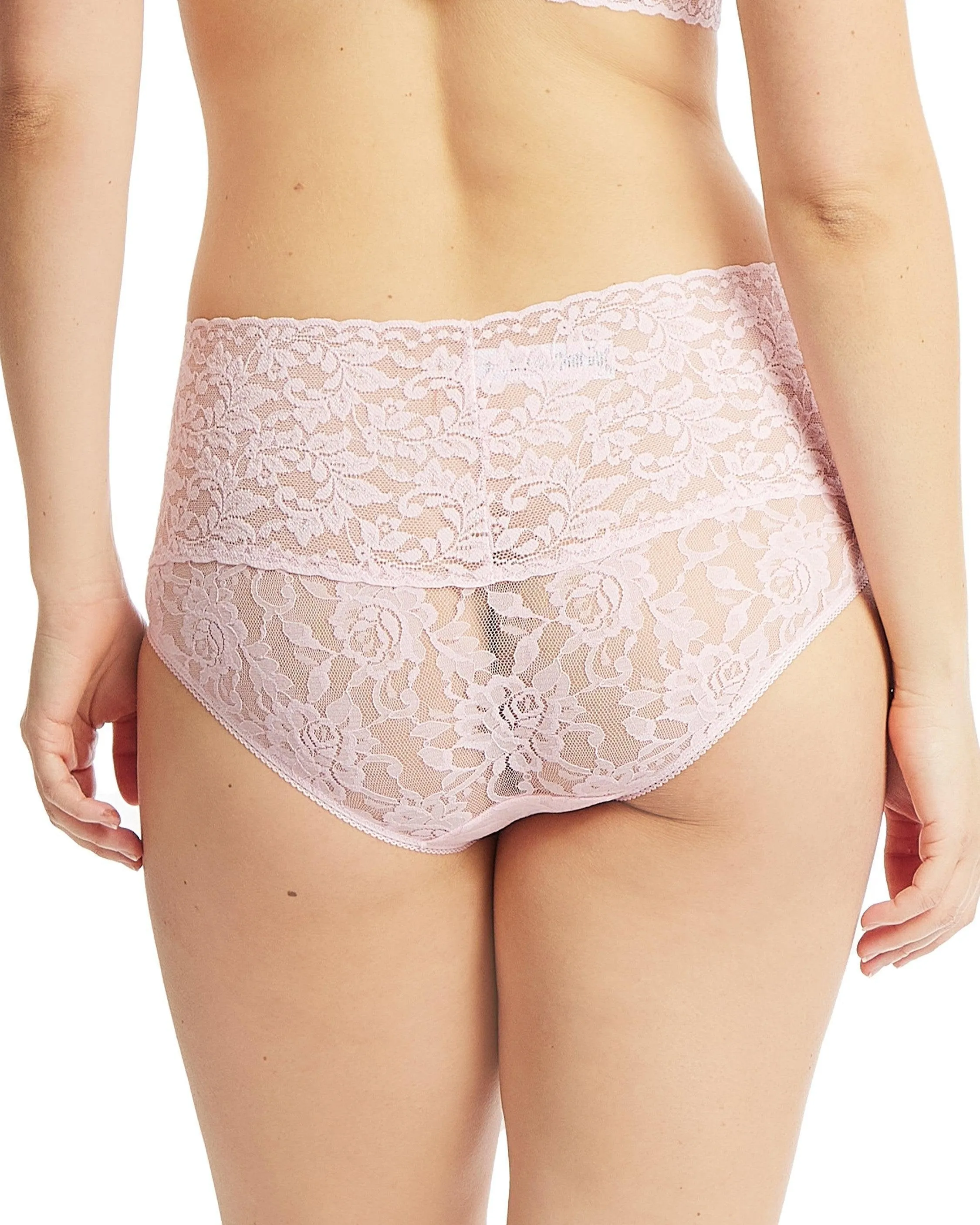 Retro Lace V-Kini Bliss Pink sold by Boston Proper product image thumbnail 3