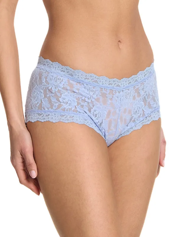 Signature Lace Boyshort Clarity Blue sold by Boston Proper