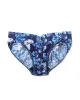 Printed Signature Lace V-Kini Nightfall Purple sold by Boston Proper