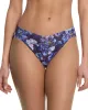 Printed Signature Lace V-Kini Nightfall Purple sold by Boston Proper