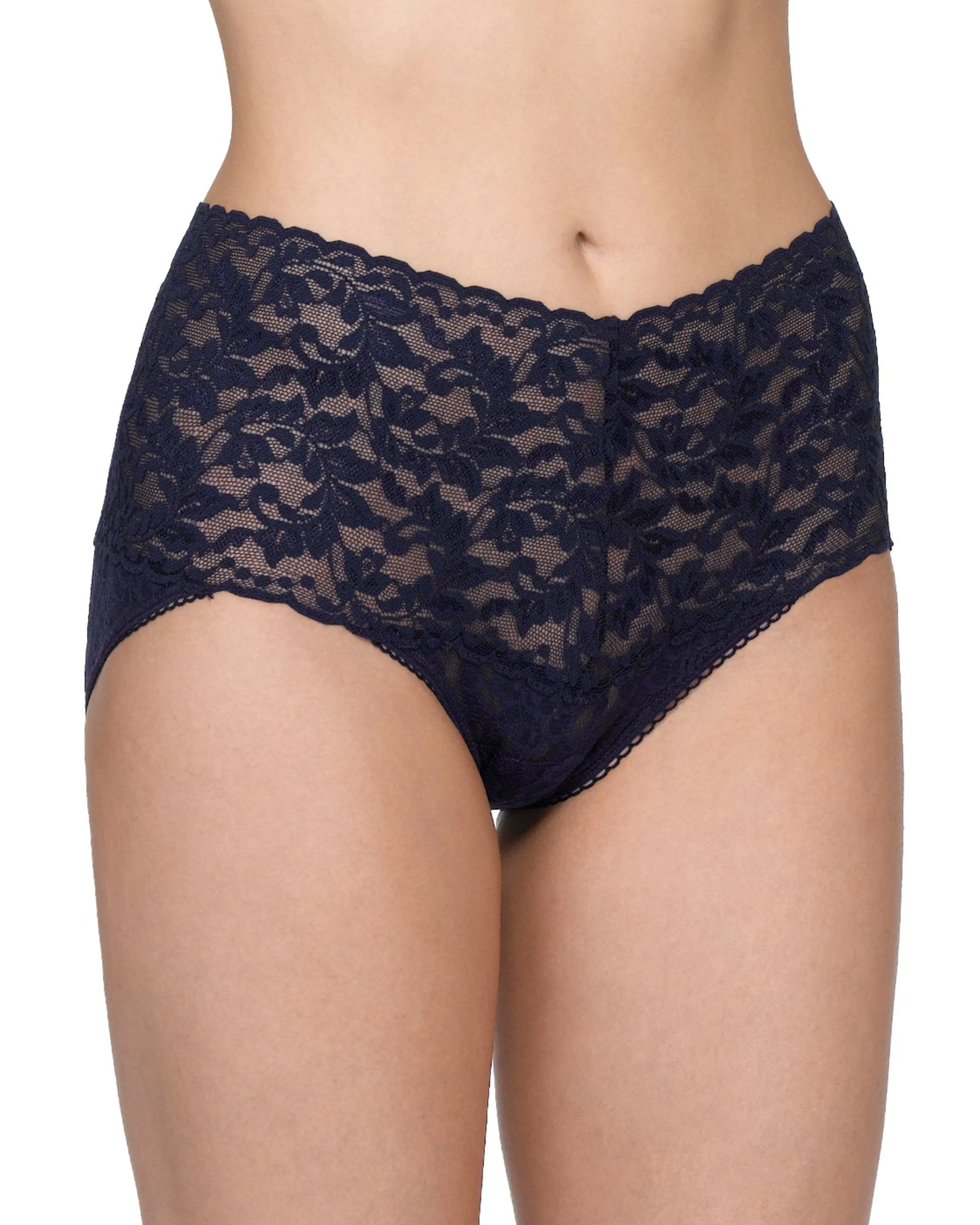 Retro Lace V-Kini Navy sold by Boston Proper product image thumbnail 3