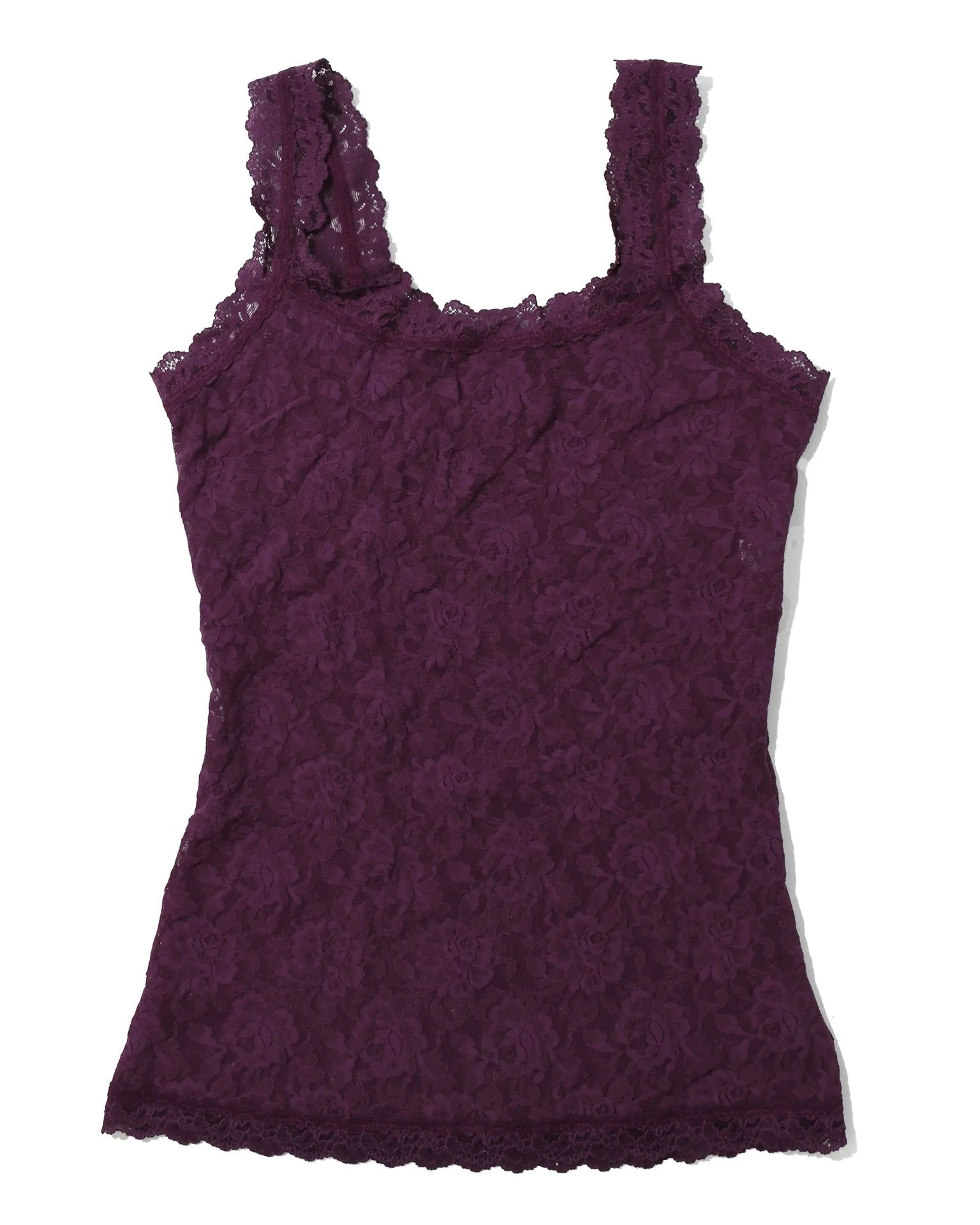 Signature Lace Classic Cami Stone Fruit Purple sold by Boston Proper product image thumbnail 3