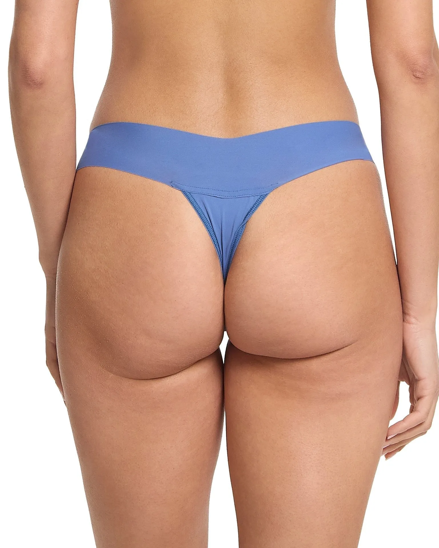 BreatheSoft® Natural Rise Thong Rainy Day Blue sold by Boston Proper product image thumbnail 2
