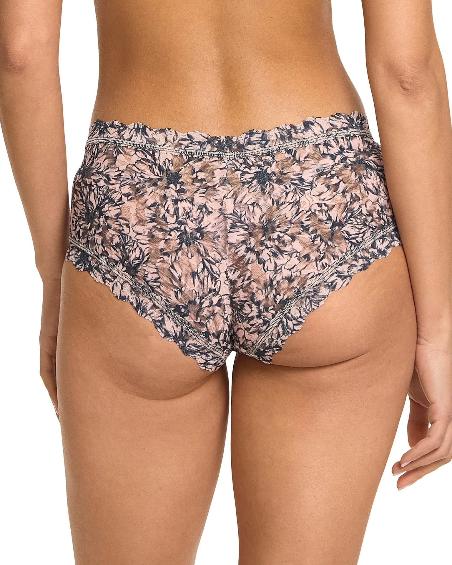 Printed Signature Lace Boyshort Outline sold by Boston Proper product image thumbnail 2