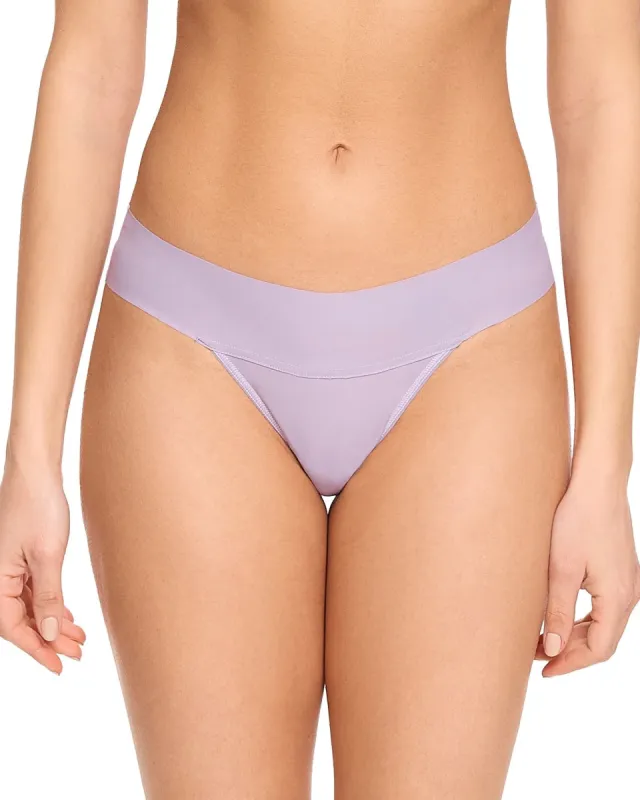Breathesoft® Natural Rise Thong Aromatherapy Purple sold by Boston Proper