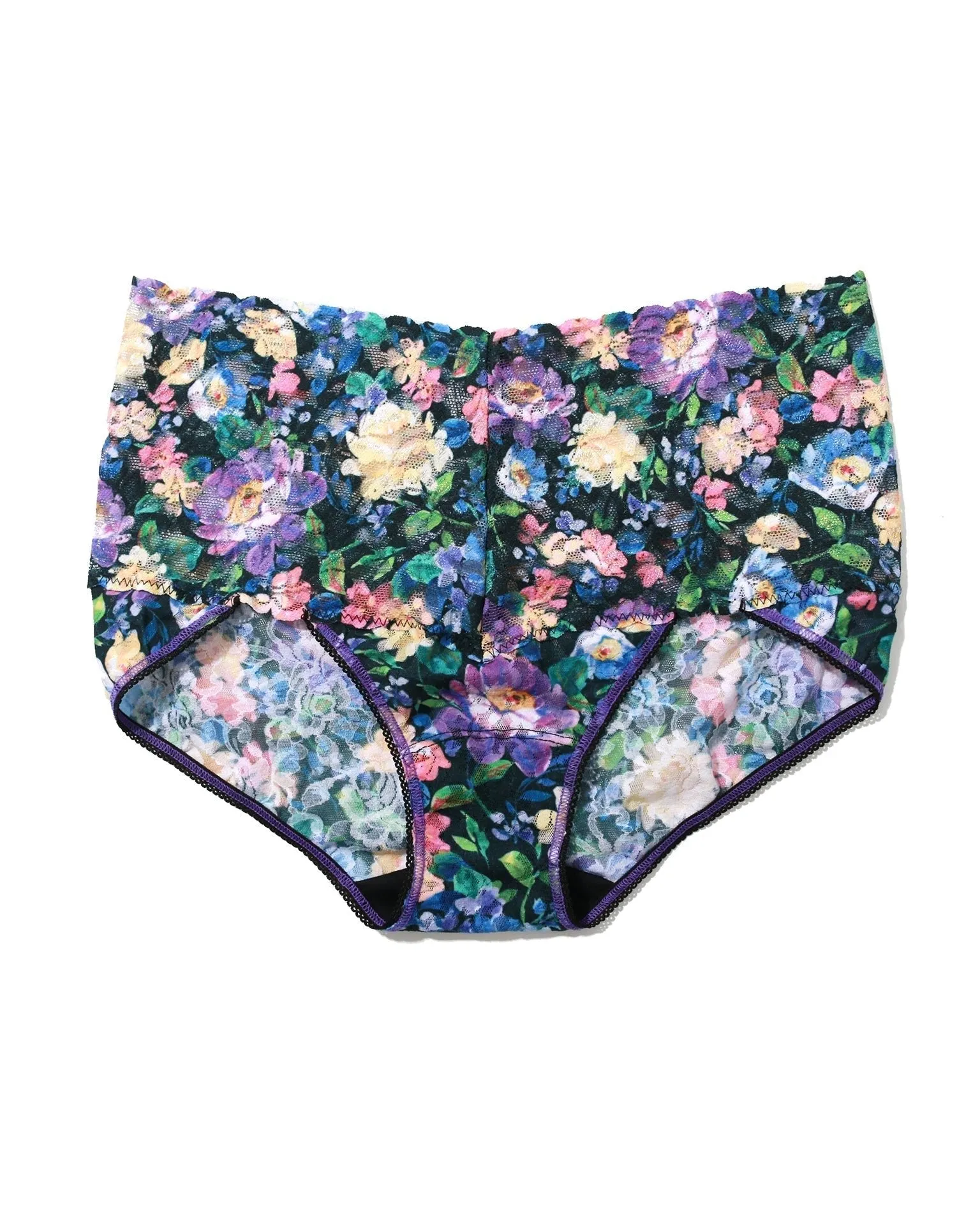 Printed Retro Lace V-Kini Dream Garden sold by Boston Proper product image thumbnail 4