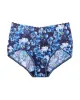 Printed Retro Lace V-Kini Nightfall Purple sold by Boston Proper
