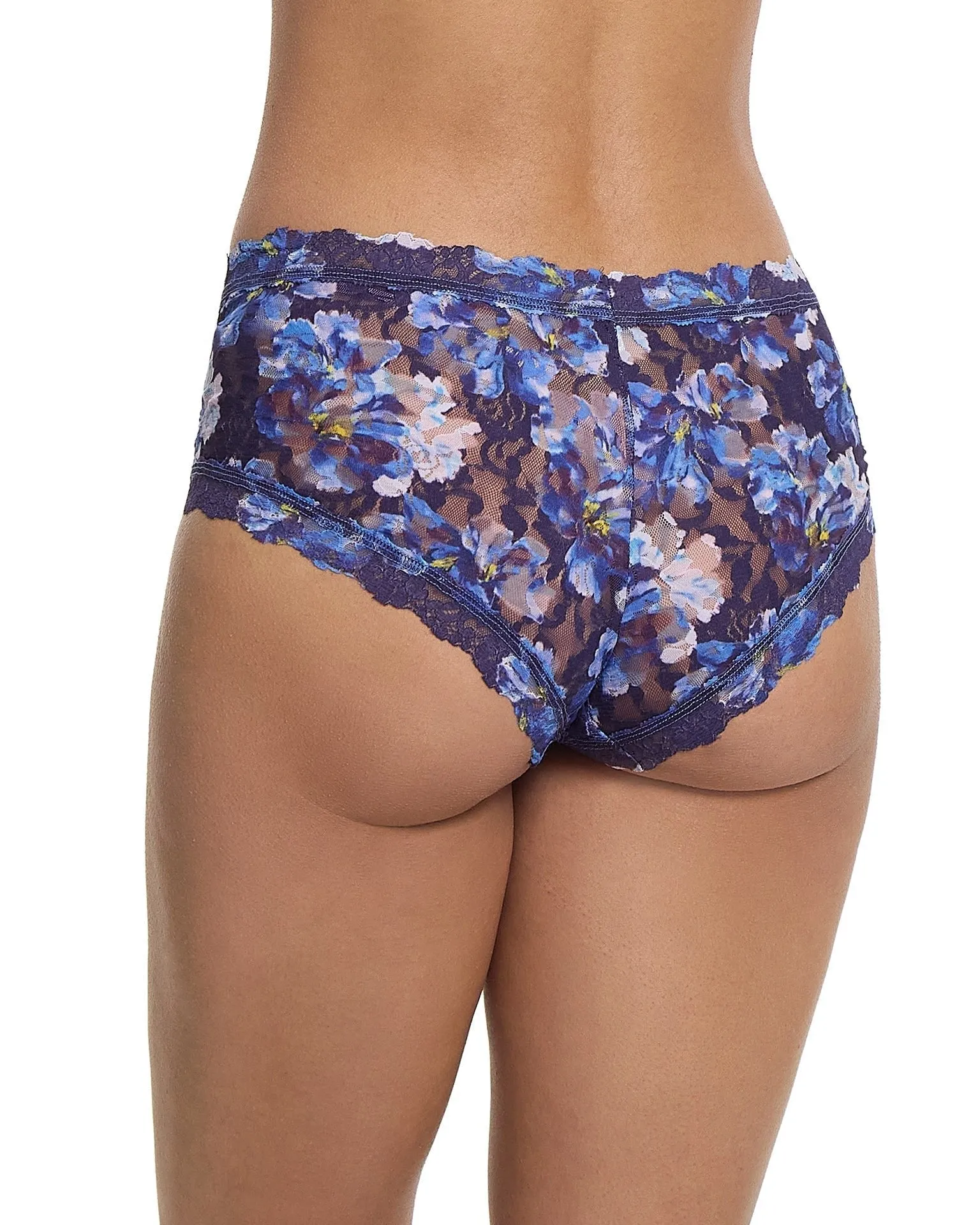Printed Signature Lace Boyshort Nightfall Purple sold by Boston Proper product image thumbnail 2