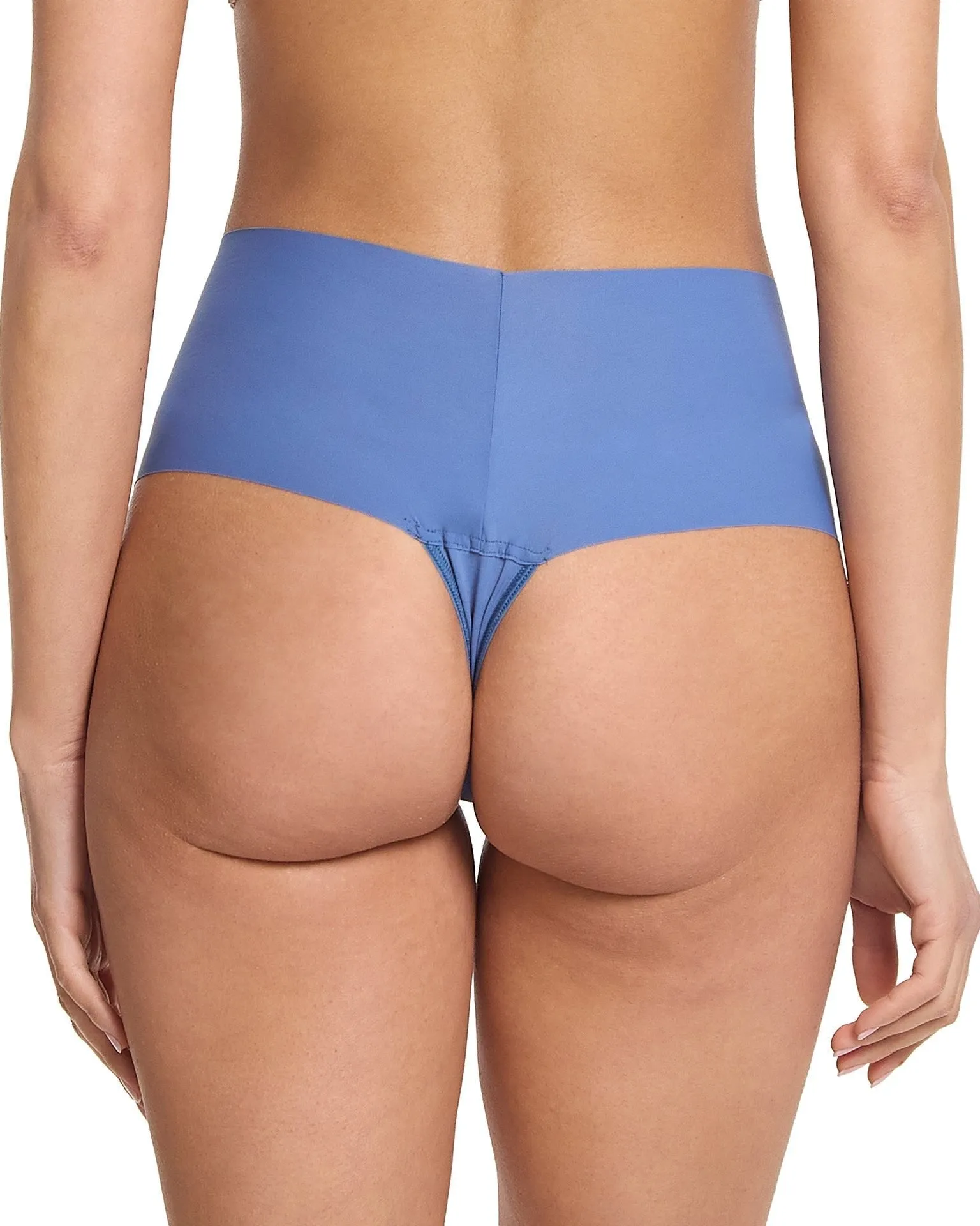 BreatheSoft® High Rise Thong Rainy Day Blue sold by Boston Proper product image thumbnail 2