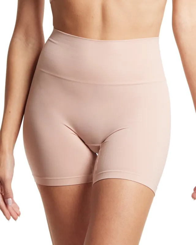 Body™ High Rise Bike Short Inner Peace Beige sold by Boston Proper