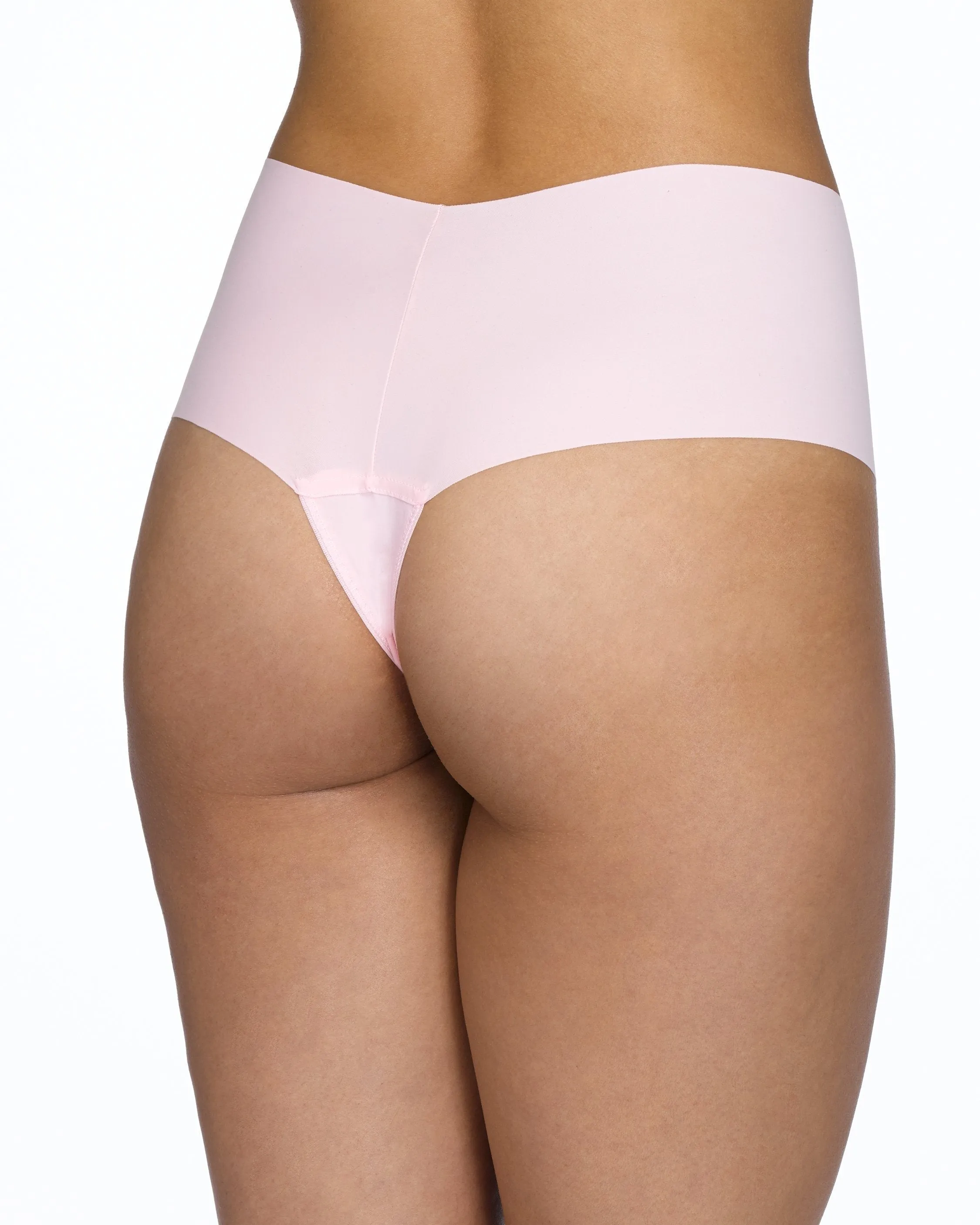BreatheSoft® High Rise Thong Bliss Pink sold by Boston Proper product image thumbnail 2
