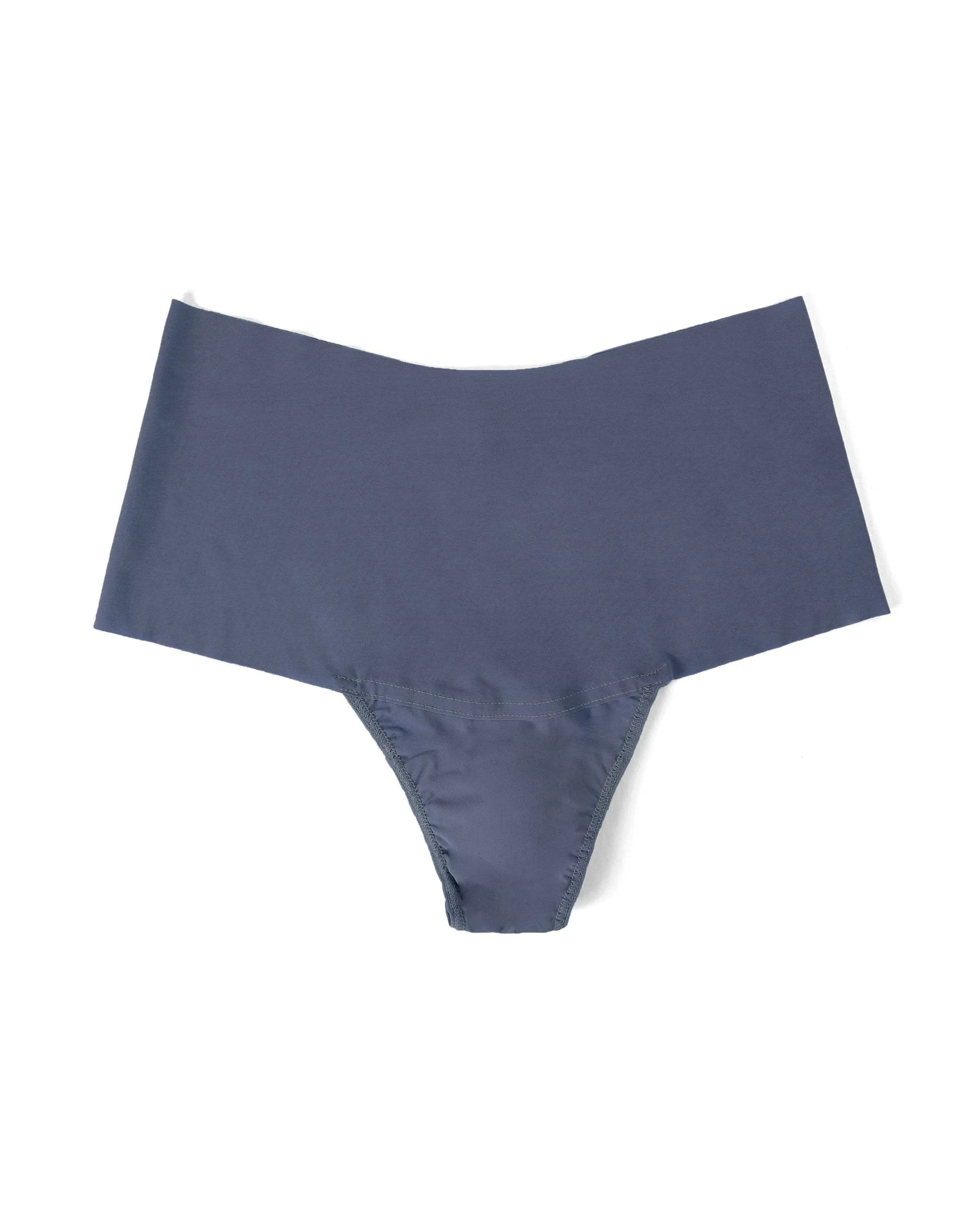 BreatheSoft® High Rise Thong Granite Grey sold by Boston Proper product image thumbnail 3