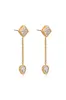 Bezel Crystal Shapes Drop Earrings sold by Boston Proper