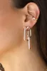 Simple Crystal Link Earrings sold by Boston Proper
