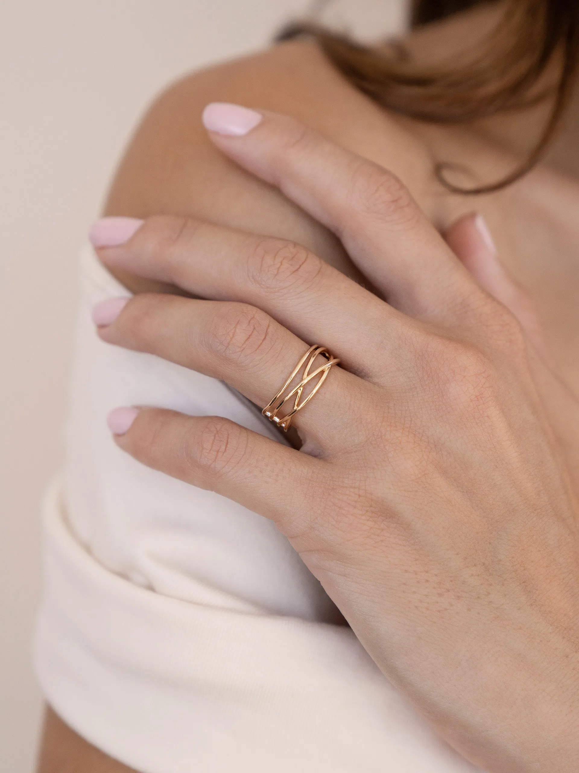 Easy Twists Ring sold by Boston Proper product image thumbnail 2