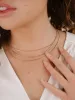 Triple Snake Chain Necklace sold by Boston Proper