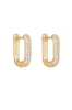 Petite Pave Huggie Earrings sold by Boston Proper