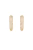 Petite Pave Huggie Earrings sold by Boston Proper