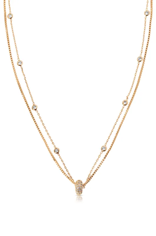 Dainty Chains Necklace sold by Boston Proper