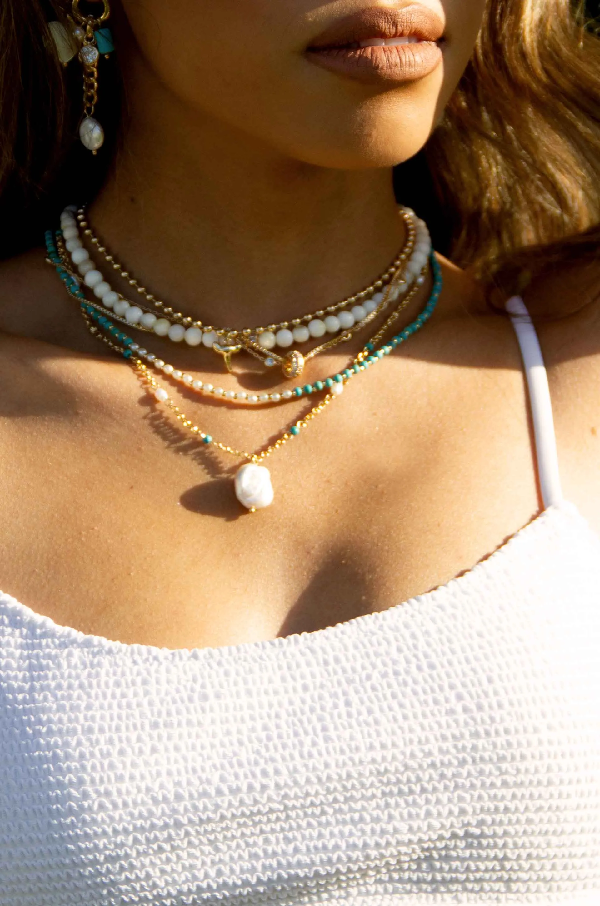 Dainty Chains Necklace sold by Boston Proper product image thumbnail 2