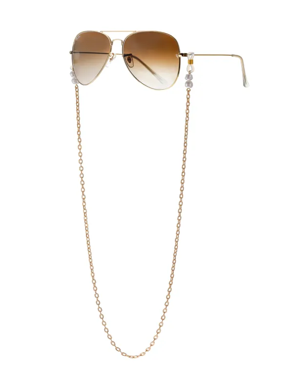 Wide Link Pearl Eyeglass Chain sold by Boston Proper