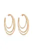 Handworked Hoop Earrings sold by Boston Proper