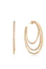 Handworked Hoop Earrings sold by Boston Proper