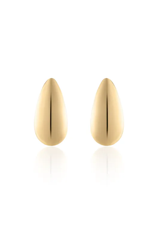 Golden Teardrop Earrings sold by Boston Proper