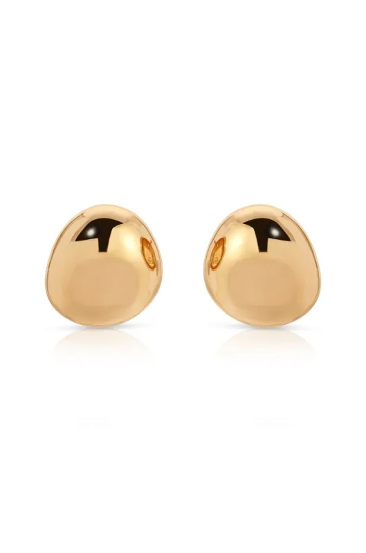 Polished Pebble Stud Earrings sold by Boston Proper
