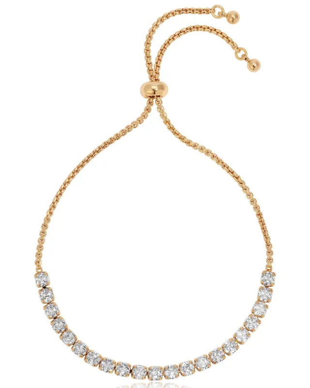 Adjustable Dainty Crystal Bracelet sold by Boston Proper