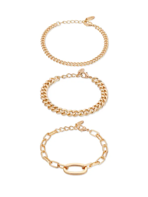 Chain Game Bracelet Set sold by Boston Proper