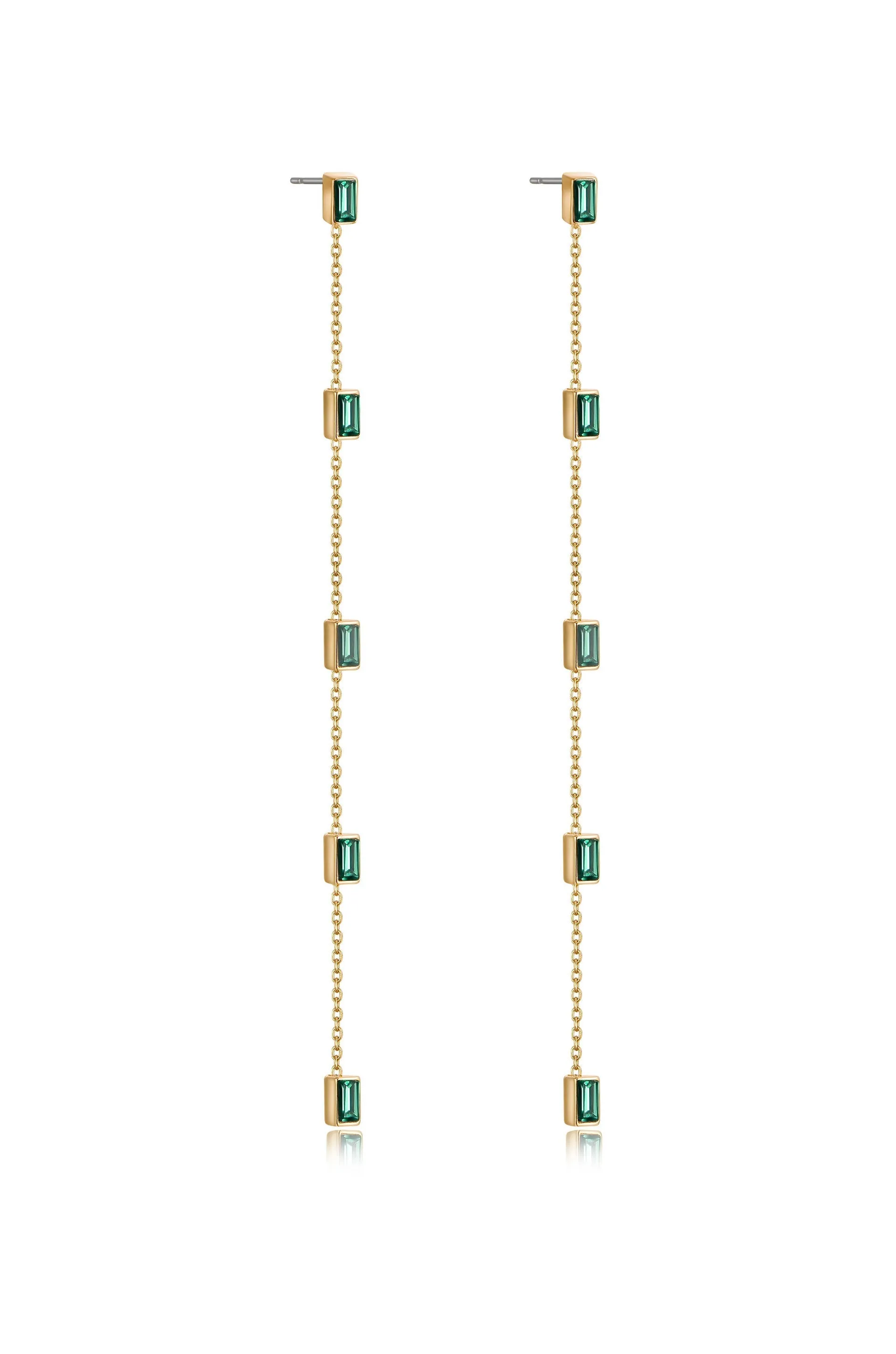 Dainty Statement Dangle Earrings sold by Boston Proper product image thumbnail 3