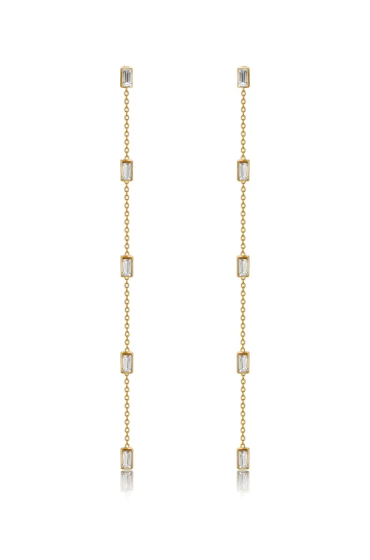 Dainty Statement Dangle Earrings sold by Boston Proper