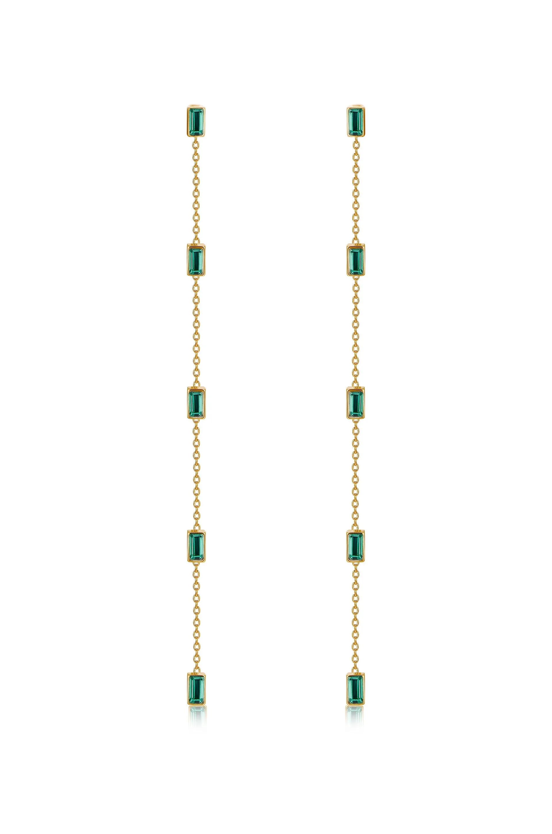 Dainty Statement Dangle Earrings sold by Boston Proper product image thumbnail 5