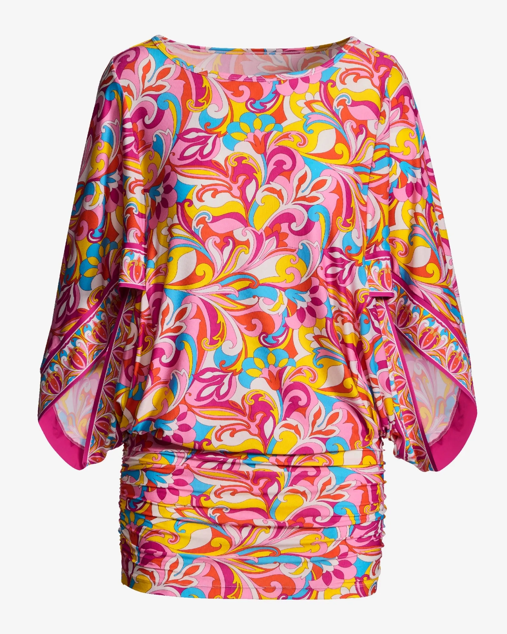 Swim Sense Print Coverup Tunic Tulum Abstract sold by Boston Proper product image thumbnail 2