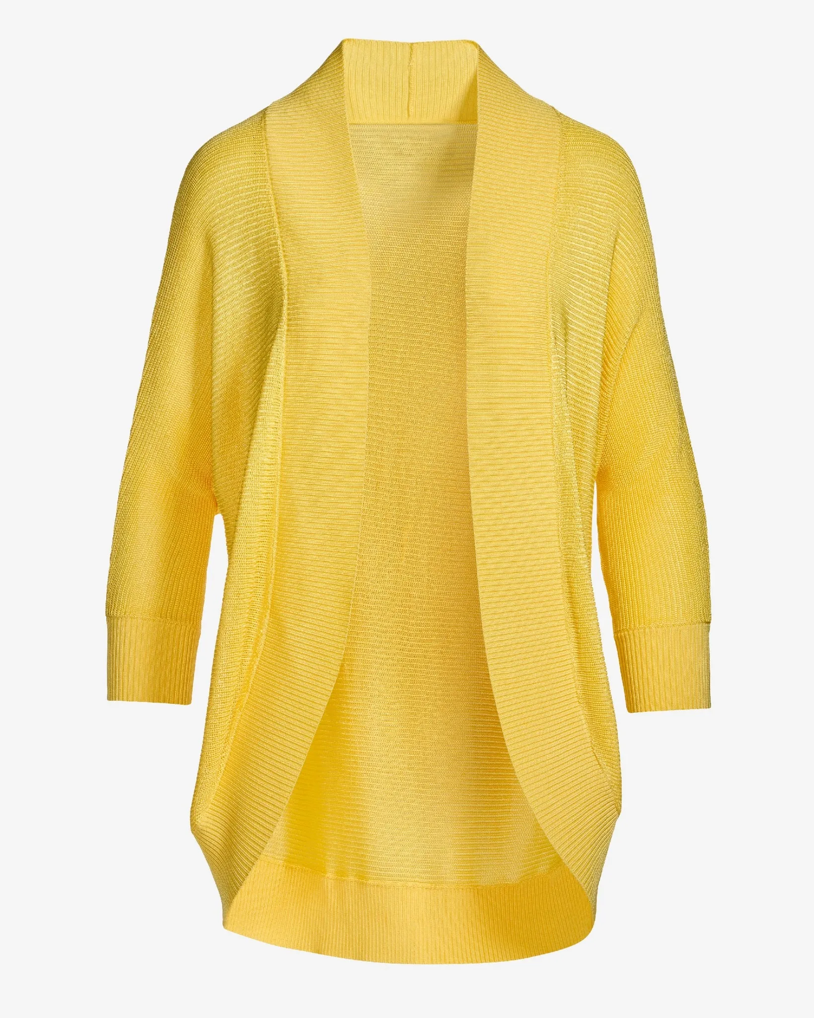 Effortless Cocoon Cardigan Lemon Drop sold by Boston Proper product image thumbnail 2