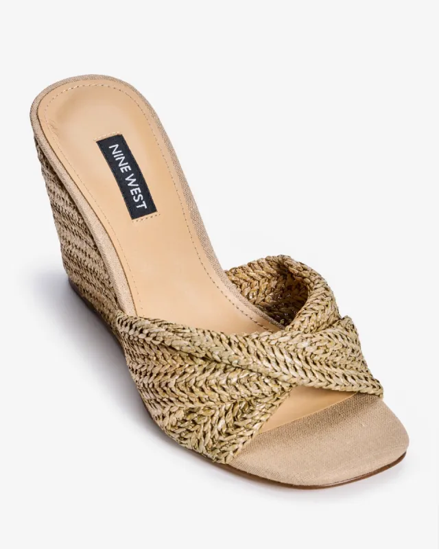 Twist Slide Wedge Natural sold by Boston Proper