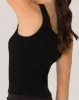 Vida Knit Tank Black sold by Boston Proper