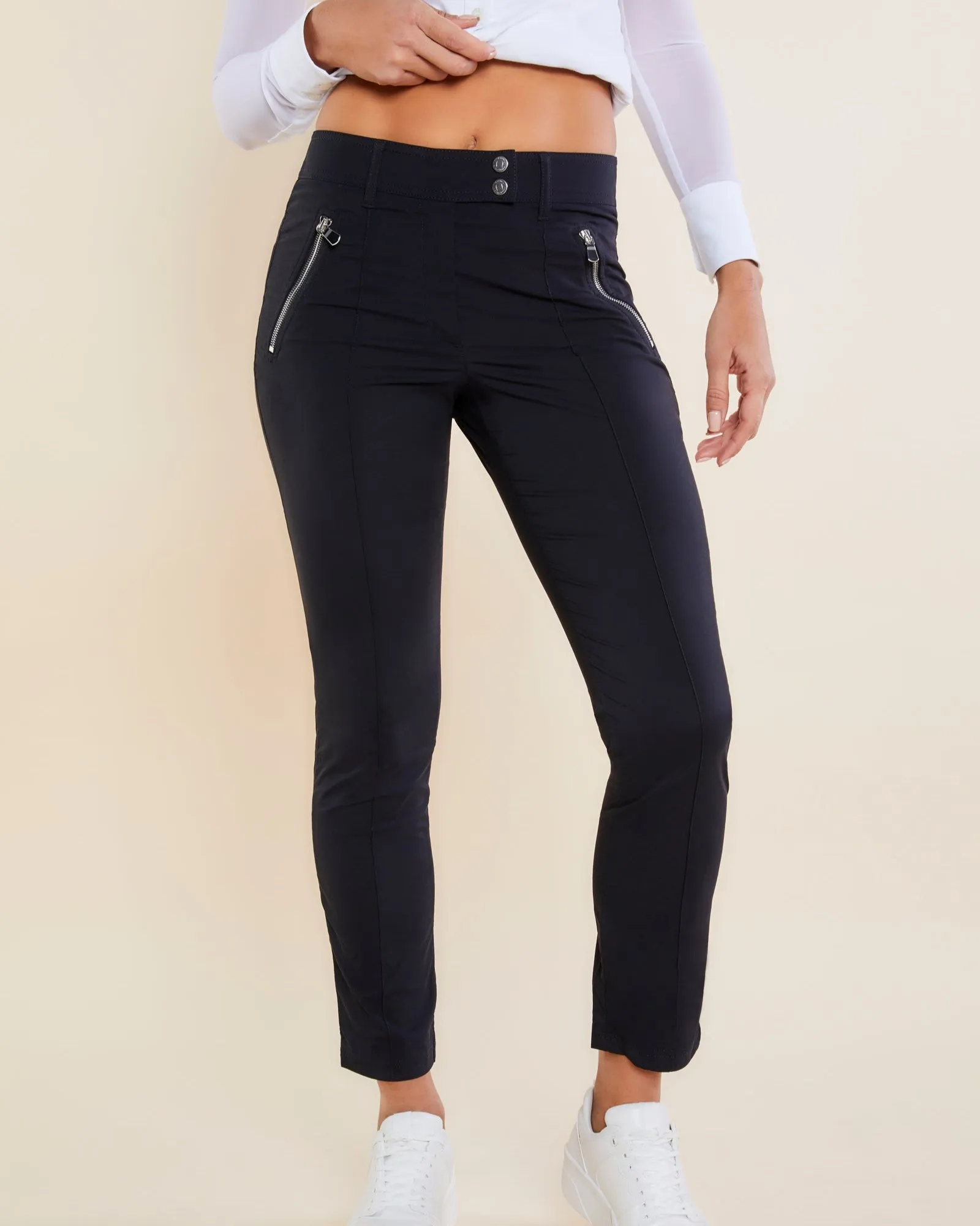The Peggy Zippered Pant sold by Boston Proper