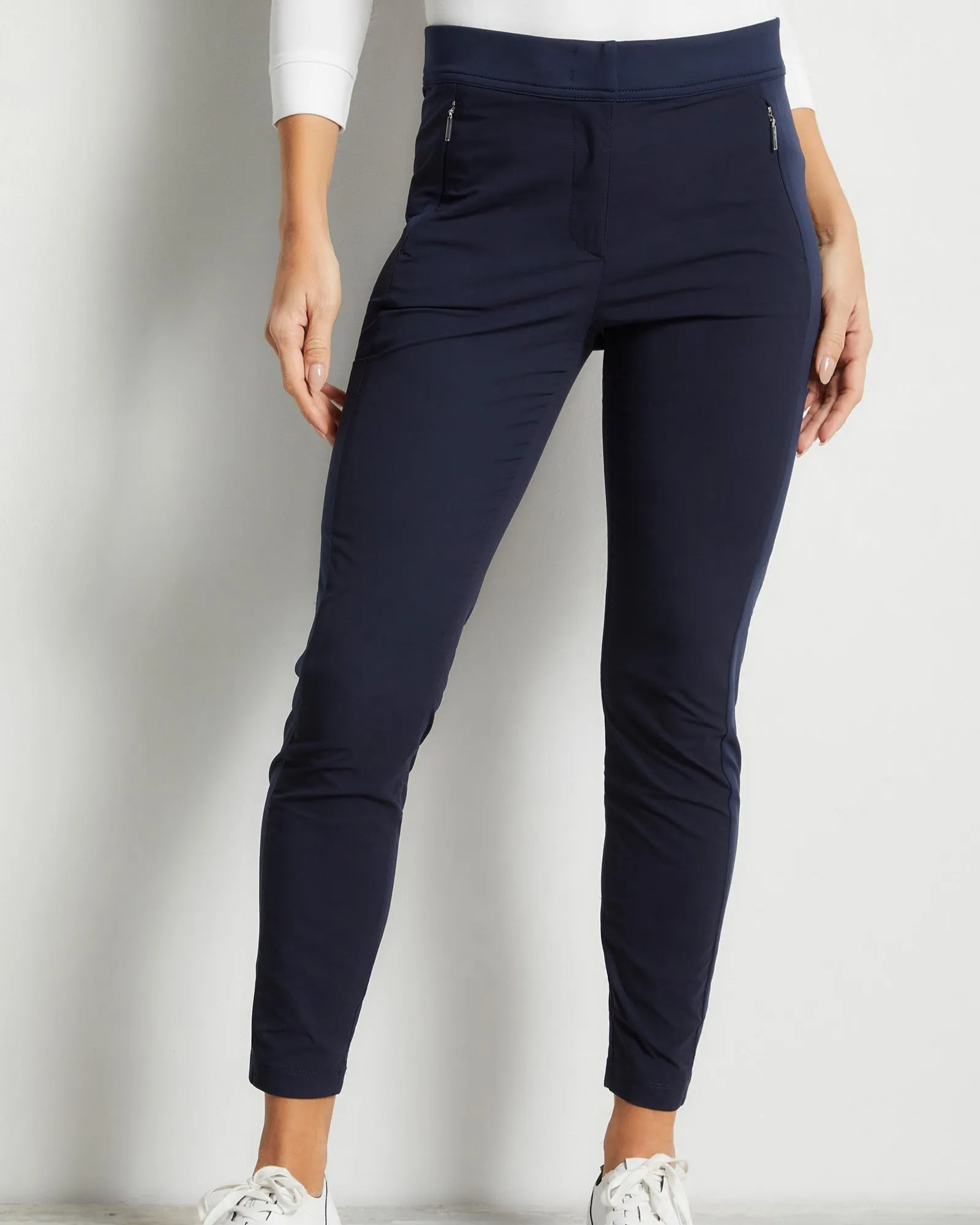 Ipant Hybrid Zip Front Slim Fit Pant sold by Boston Proper