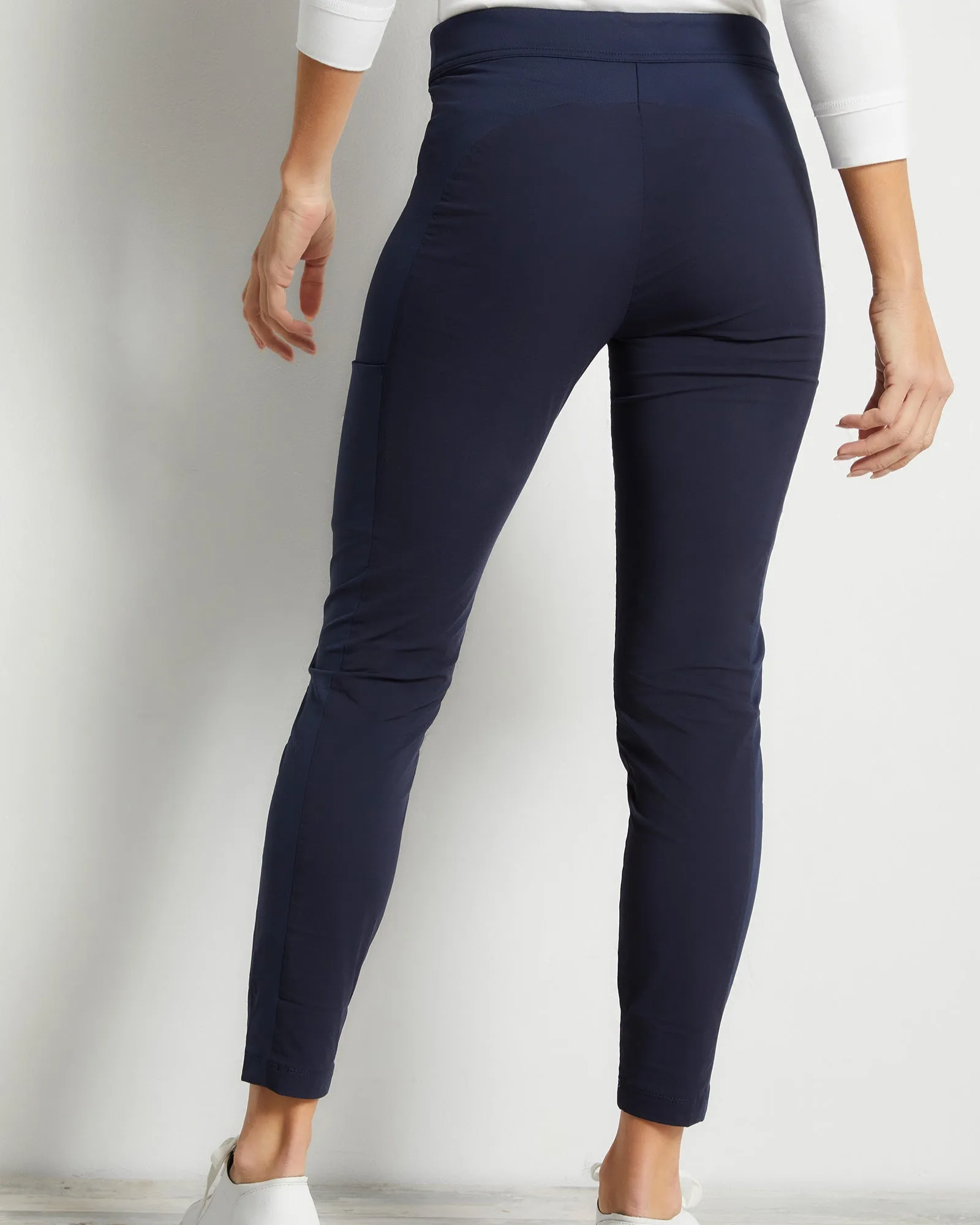 Ipant Hybrid Zip Front Slim Fit Pant sold by Boston Proper product image thumbnail 3